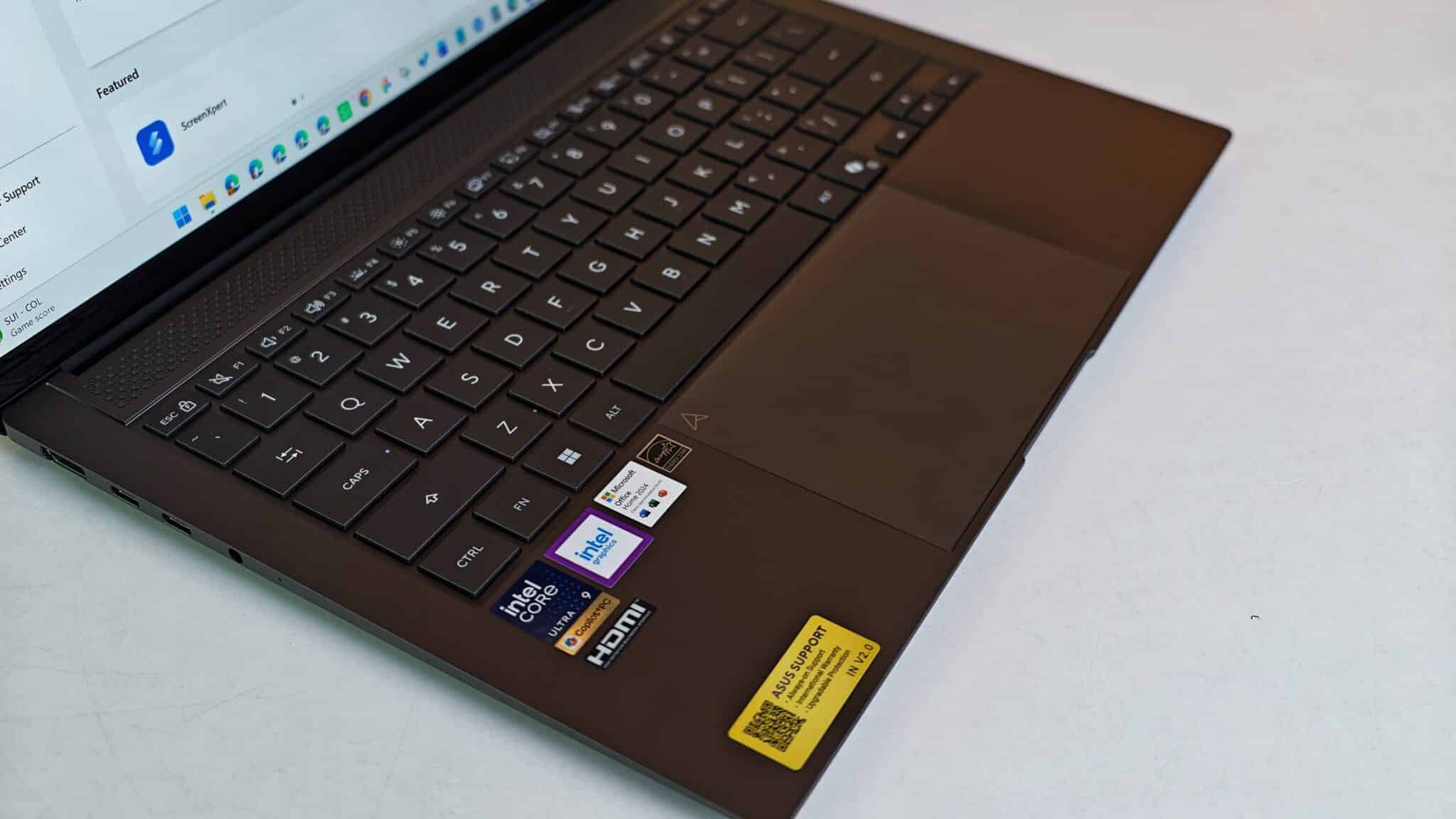 ASUS Zenbook S14 OLED UX5406AA Review: Delivers Strong Battery Life and Premium Portability 6 asus zenbook s144 161433 scaled