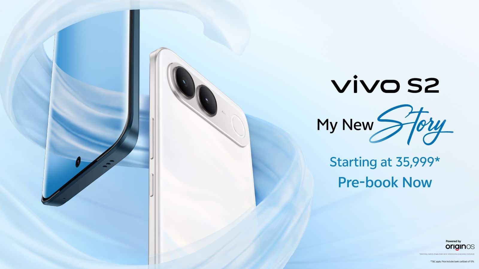vivo Launches S2 Smartphone in India With 7050mAh Battery and Dimensity 7360 Turbo Chipset