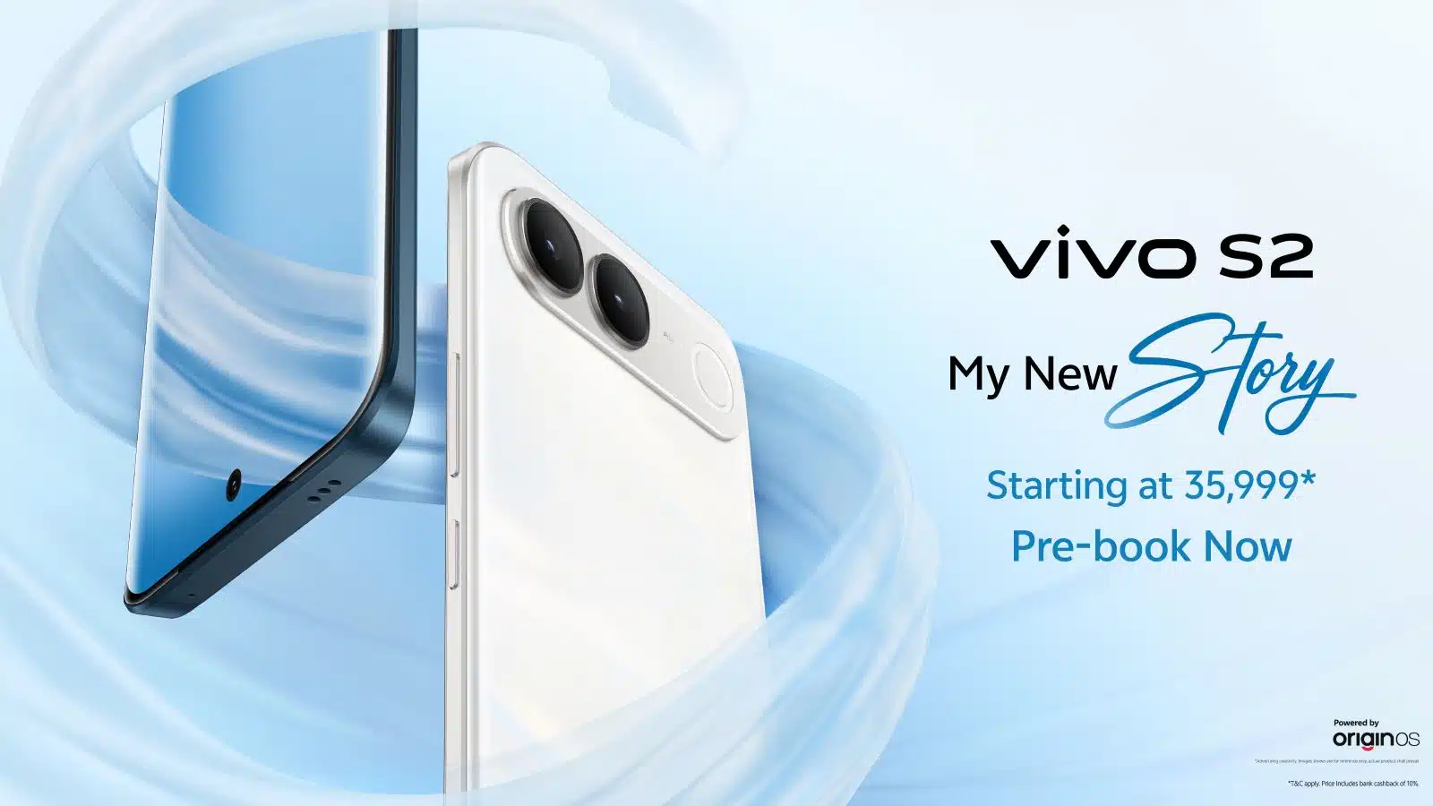 vivo Launches S2 Smartphone in India With 7050mAh Battery and Dimensity 7360 Turbo Chipset