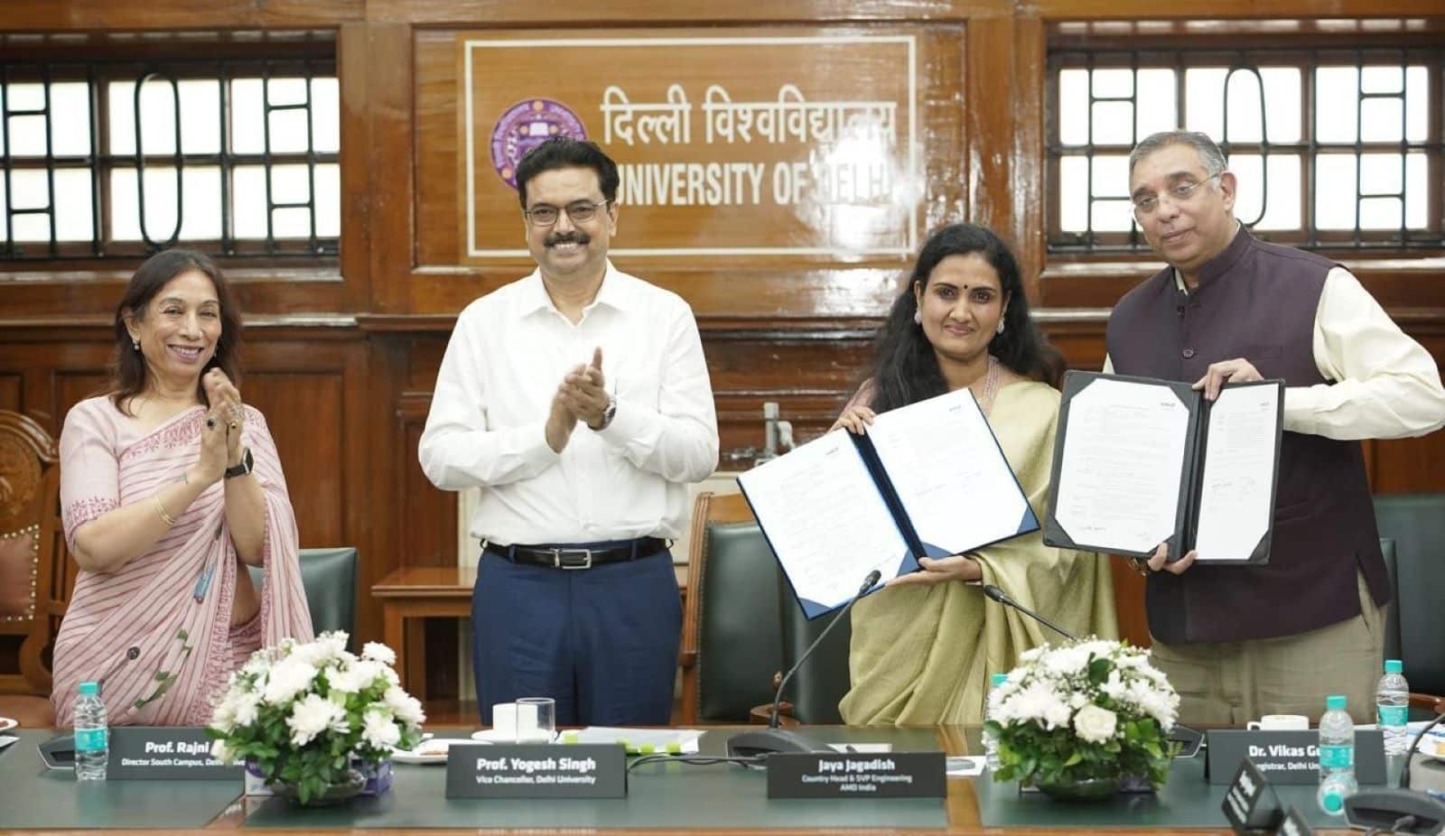 AMD Partners With Delhi University to Train 10,000 Students in Artificial Intelligence Skills