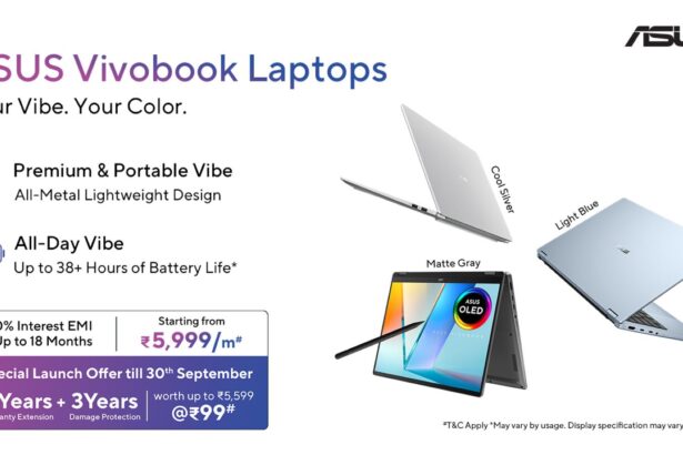 ASUS Launches New AI Powered Vivobook Laptop Lineup in India Starting at Rs 89,990