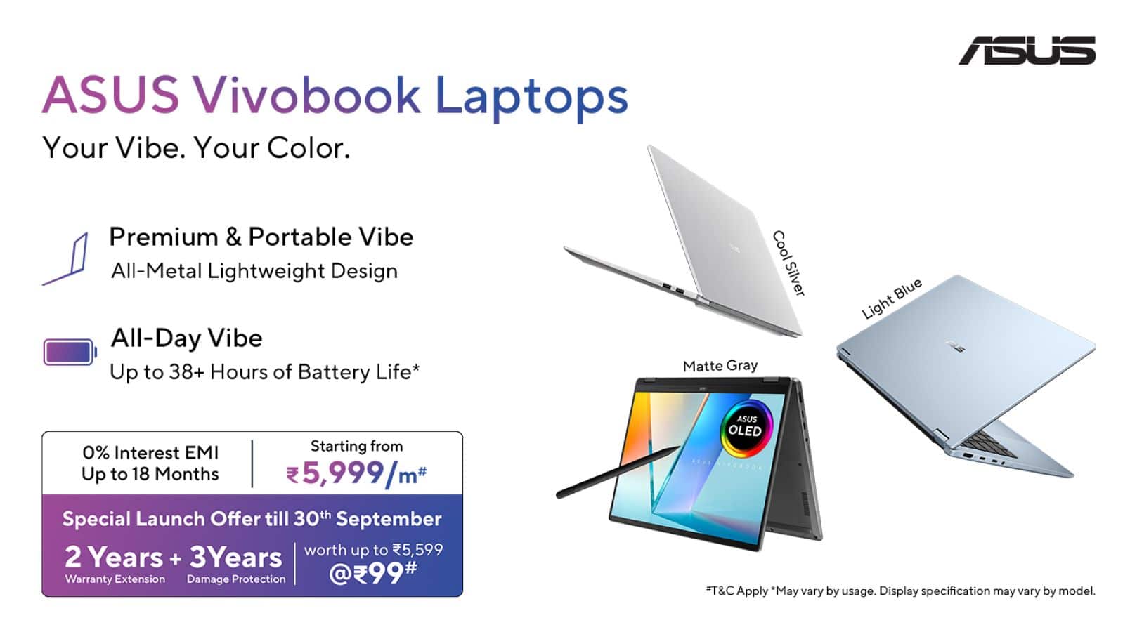 ASUS Launches New AI Powered Vivobook Laptop Lineup in India Starting at Rs 89,990