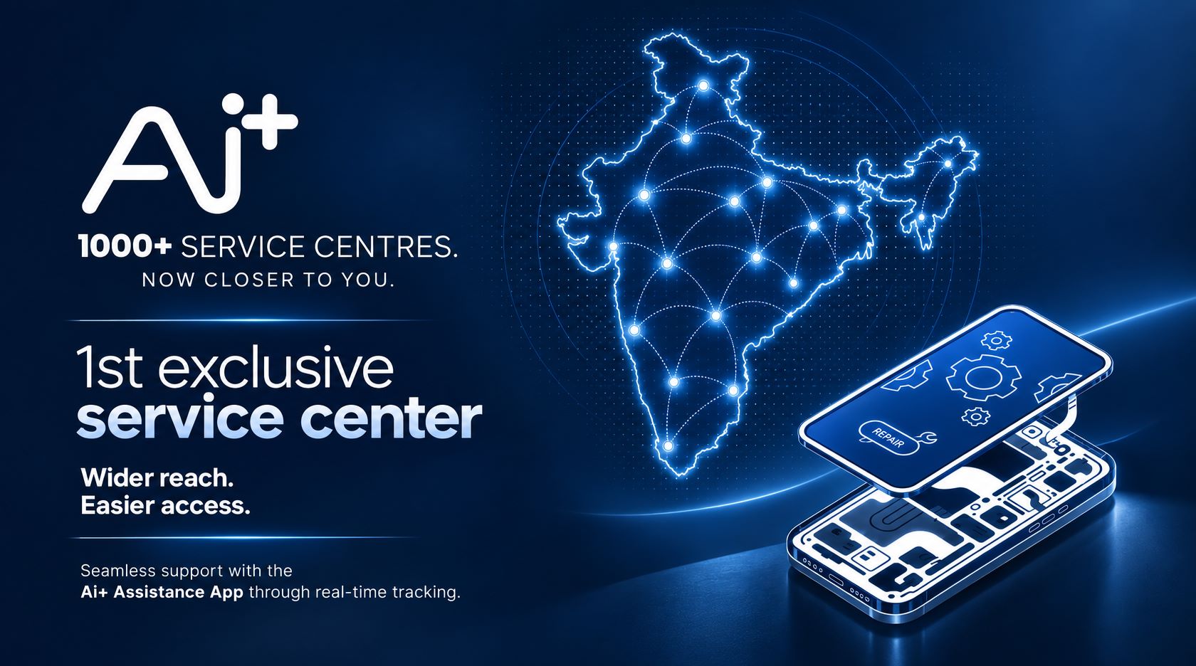Ai+ Smartphone Expands India Service Network Beyond 1,000 Outlets and Introduces Support App 1 Ai+ Smartphone Expands India Service Network Beyond 1,000 Outlets and Introduces Support App