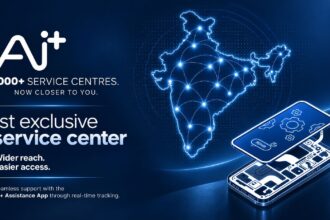 Ai+ Smartphone Expands India Service Network Beyond 1000 Touchpoints and Launches Support App