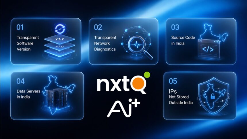 Ai+ opens up Nxt Quantum OS with transparent software versions and network diagnostics
