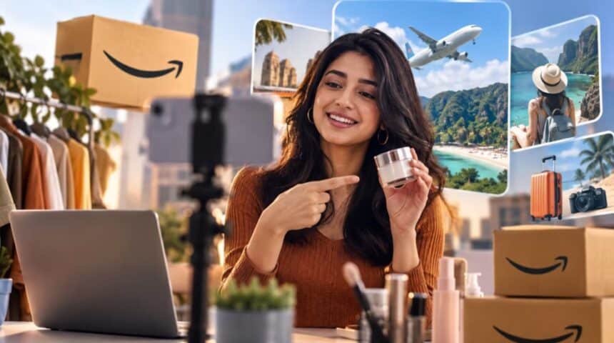Amazon Connect Content Creators with 50,000 Brands Across India