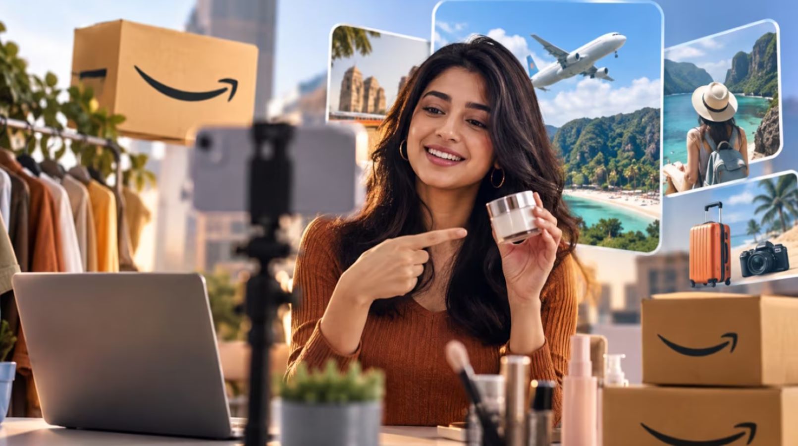 Amazon Connect Content Creators with 50,000 Brands Across India