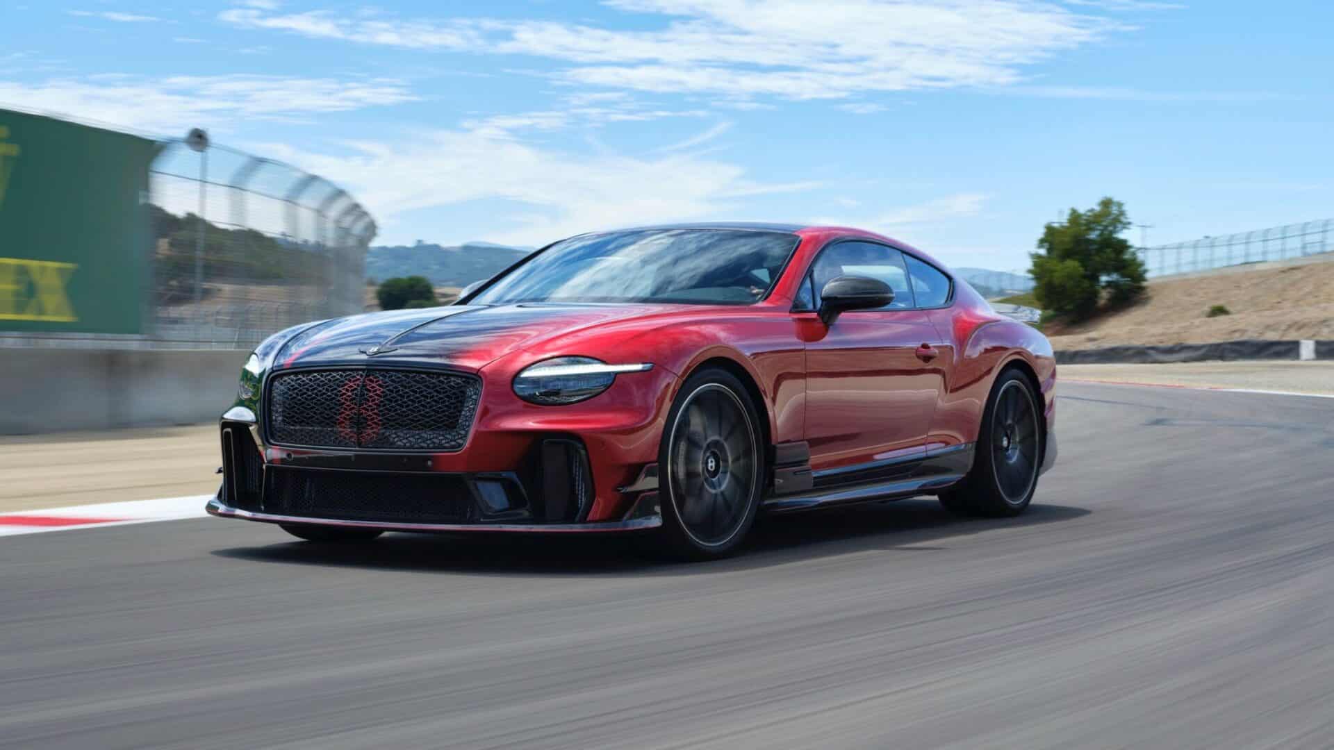 Bentley Debuts Limited Edition Rear-Wheel Drive Supersports Coupe