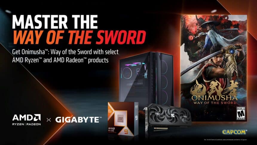 GIGABYTE Bundles Onimusha Way of the Sword with New AMD Radeon RX 9070 Series Cards