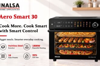 INALSA Introduces Aero Smart 30 Air Fryer Oven with Dual Cook Feature in India