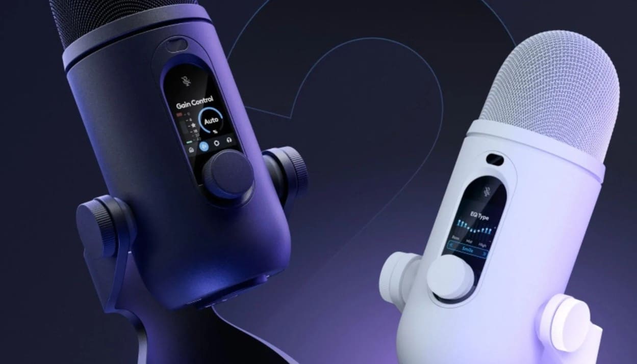 Logitech Launches Yeti 2 USB Microphone with 3D Motion Tracking and Built-in Display