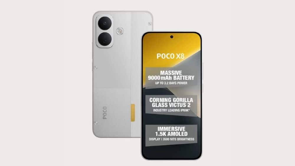 POCO Introduces X8 and X8 Power in India With Massive Batteries and AMOLED Displays 2 POCO Introduces X8 and X8 Power in India