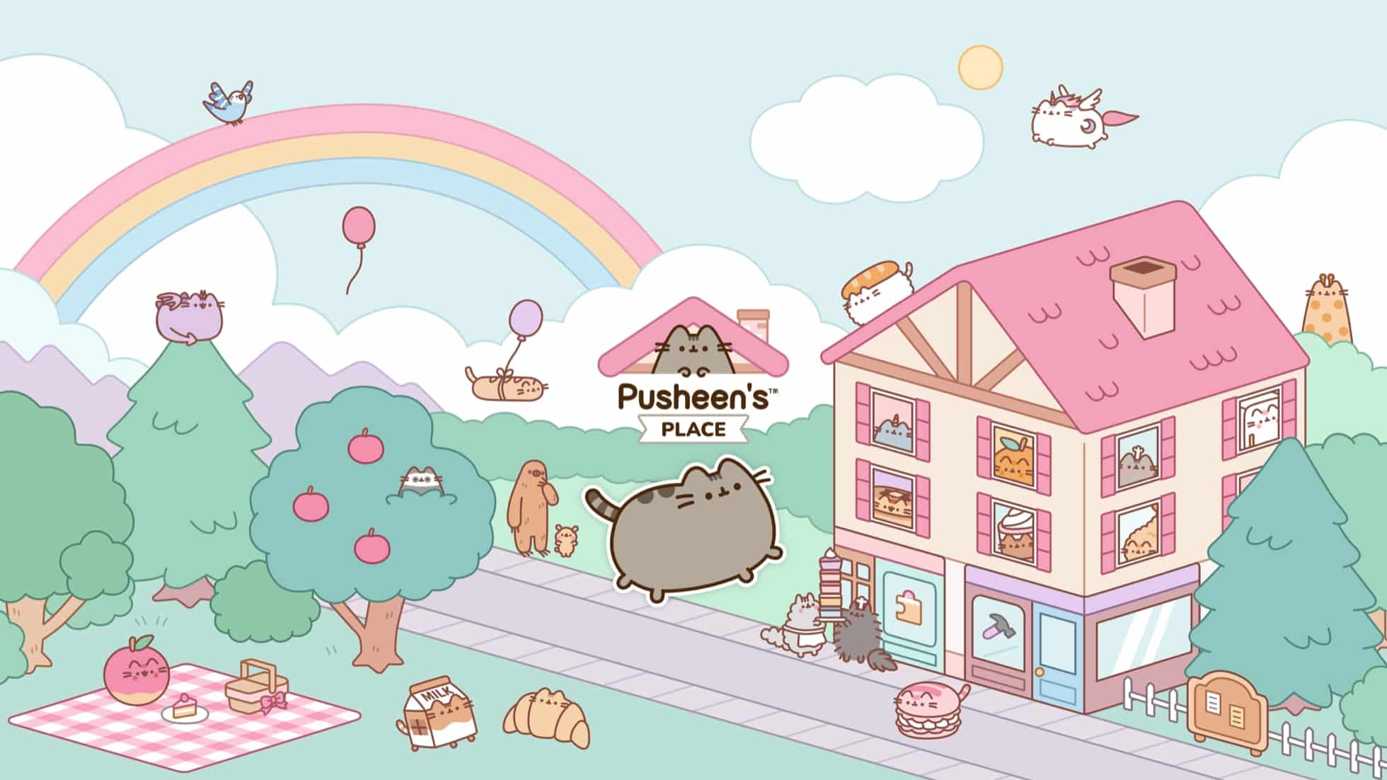 Pusheen Arrives on Apple Arcade as Lively Releases Pusheen’s Place