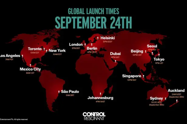 Remedy Entertainment Sets Global Launch for Control Resonant on September 24 2