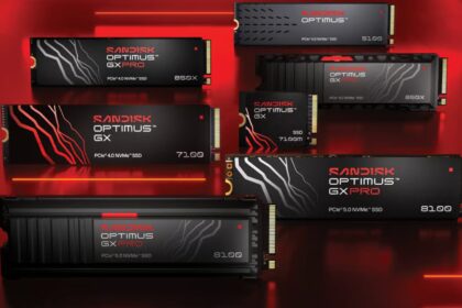 Sandisk Launches Optimus GX PRO 8100 and GX 7100 NVMe SSDs in India