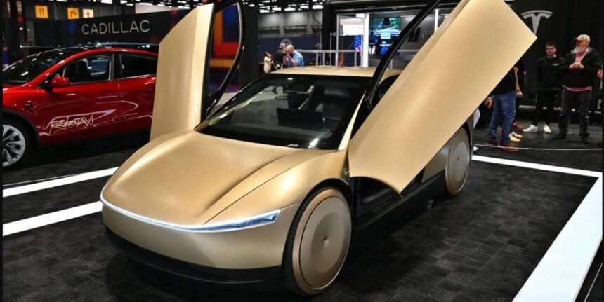 Tesla Tests Autonomous Cybercab in New York City