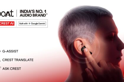 boAt Launches CREST AI Powered Earbuds Built With Google Gemini
