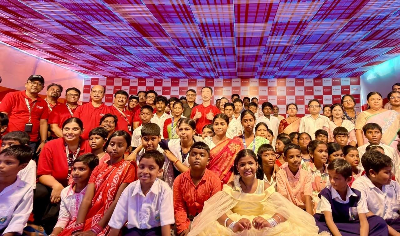 Canon India Adopts Tongtala Village in West Bengal Under Its Rural Development Program