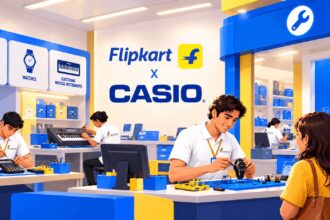 Flipkart Partners with Casio to Provide After Sales Walk In Service Support Across India