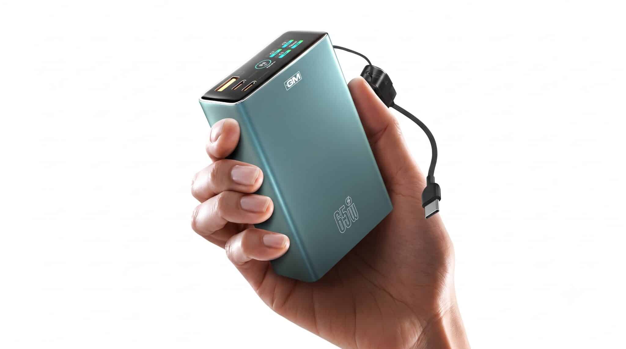 GM Modular launches G+ DisplayPulse 65W power bank with smart TFT display in India