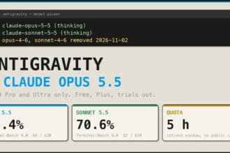 Google Antigravity Adds Anthropic Claude Opus 5.5 and Sonnet 5.5 for Paid Subscribers