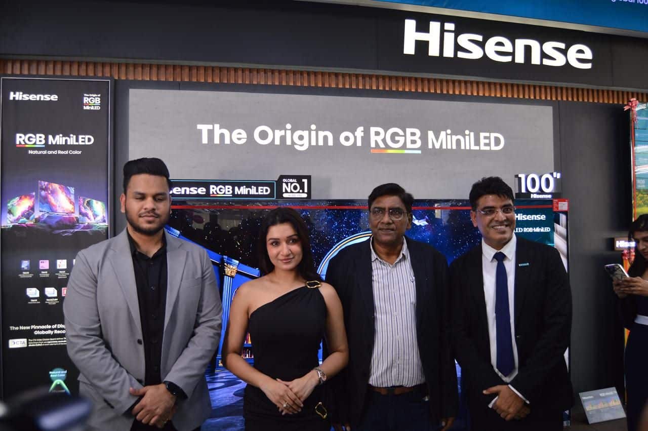 Hisense Introduces UR8S RGB MiniLED TV Lineup in India Starting at Rs 1,19,990 1 Hisense Introduces UR8S RGB MiniLED TV Lineup in India Starting at Rs 1,19,990