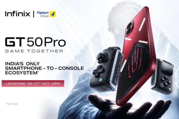 Infinix GT 50 Pro Launches in India on October 27 with Full Gaming Setup