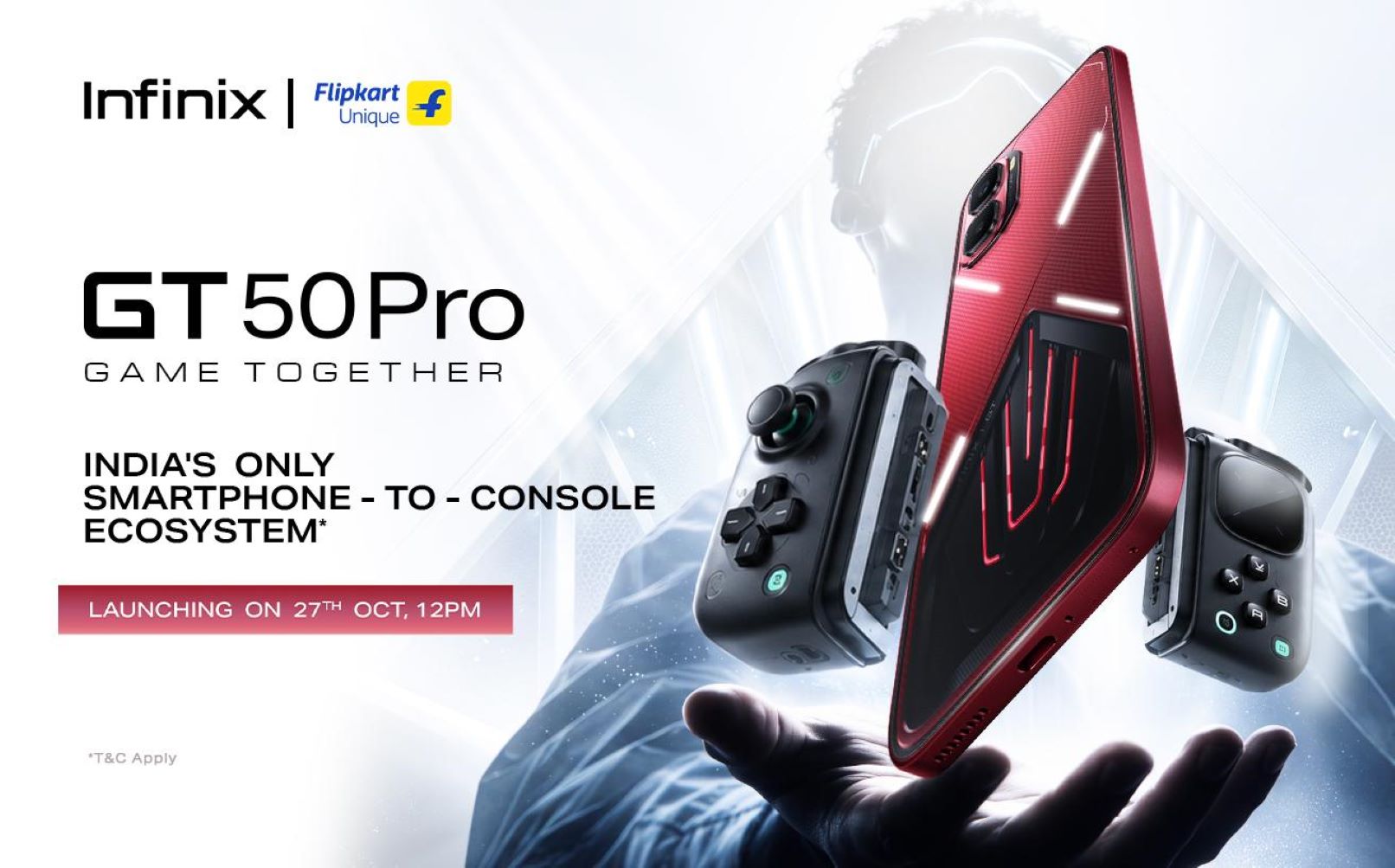 Infinix GT 50 Pro Launches in India on October 27 with Full Gaming Setup