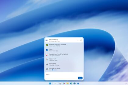 Microsoft Upgrades Windows Search to Execute System Actions Directly from the Taskbar