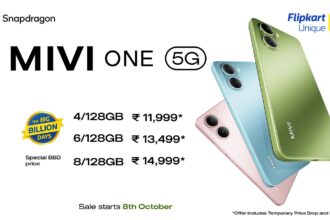 Mivi One 5G Debuts in India Ahead of Flipkart Big Billion Days Sale