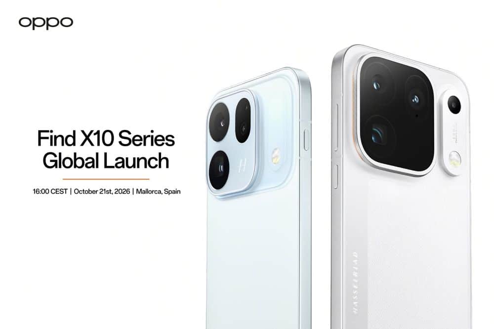 OPPO Find X10 Series Debuts Globally on October 21 With 200MP Hasselblad Cameras and 8000mAh Battery
