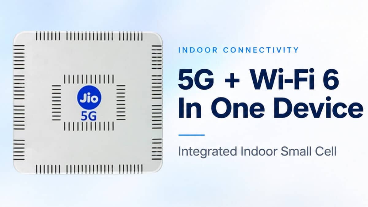Reliance Jio Combines 5G and Wi-Fi 6 in One Device to Improve Indoor Connectivity