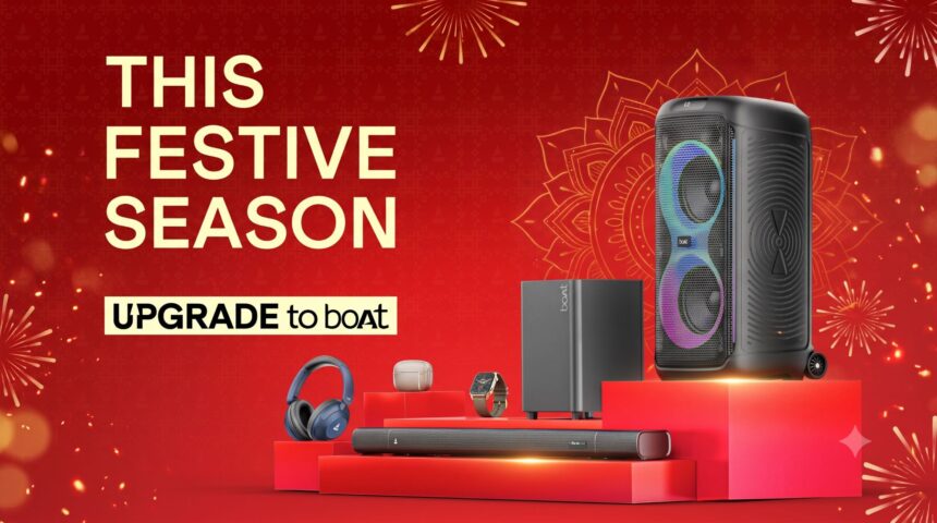 boAt Rolls Out Festive Campaign With Ravi Kishan and Unveils Product Discounts