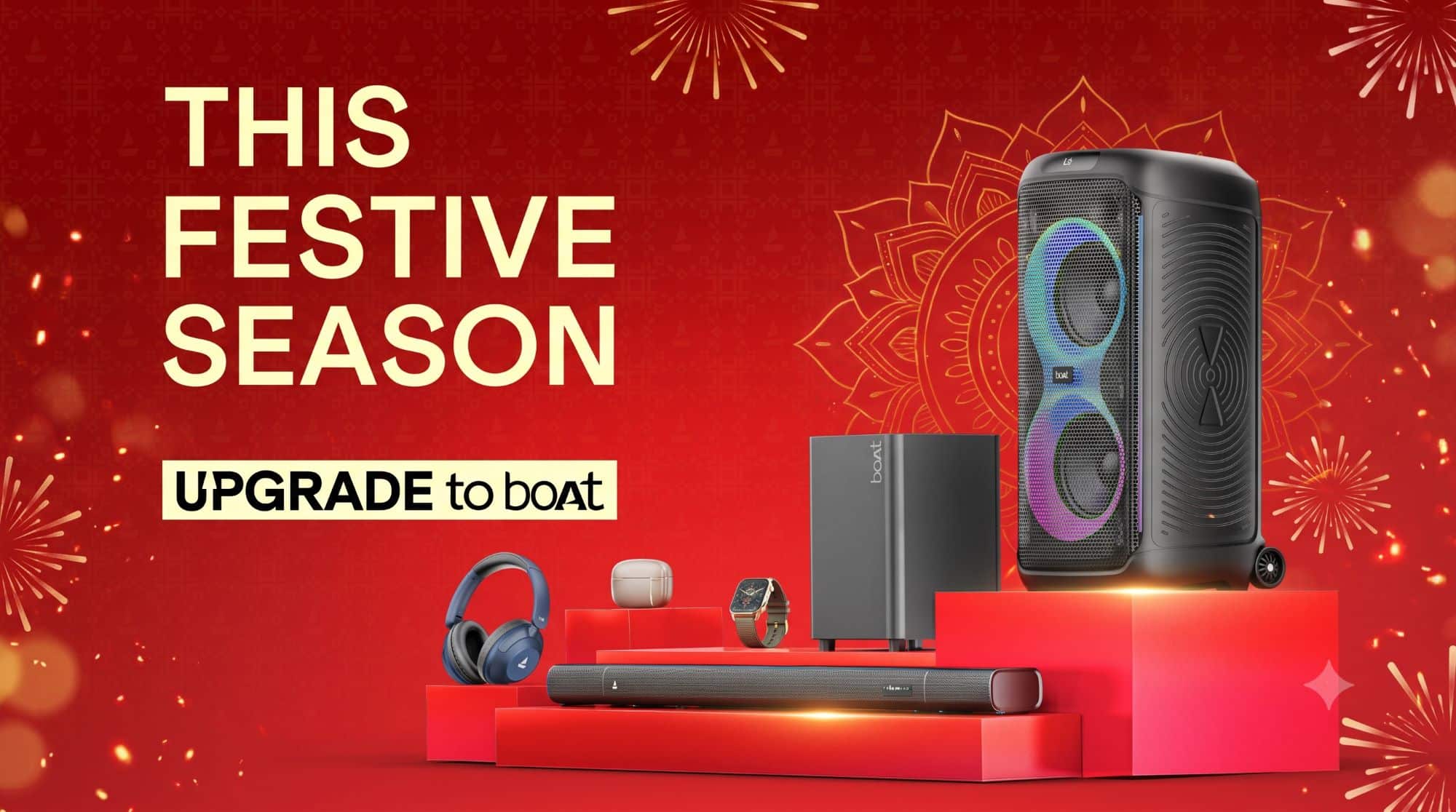 boAt Rolls Out Festive Campaign With Ravi Kishan and Unveils Product Discounts